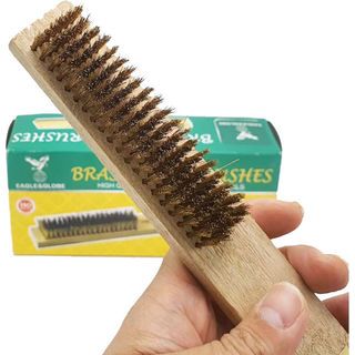 EAGLE แปรงลวดทองเหลือง 6 แถว