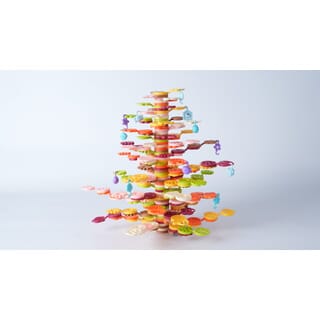 TOYS ของเล่นชุดตัวต่อต้นไม้152ชิ้น #952D ขนาด(24x17x15.5ซม.) 