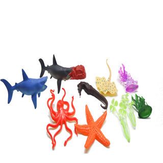 TOYS ชุดโมเดลสัตว์ทะเล#1213-6 ขนาด (26x4x26 ซม.) คละสี