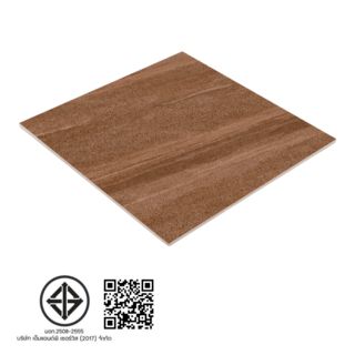 Marbella กระเบื้องเซรามิคปูพื้น 16x16 นิ้ว รุ่น อาเกต บราว CT483 Matt (12P)