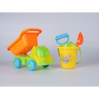 TOYS ของเล่นชุดรถบดชายหาดและอุปกรณ์  รุ่น 903-902 ขนาด 29x18x27 ซม. คละสี