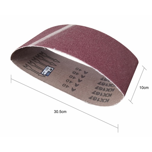 BISON ผ้าทรายสายพาน ขนาด 100x610 มม. เบอร์ 40  รุ่น DTHT050