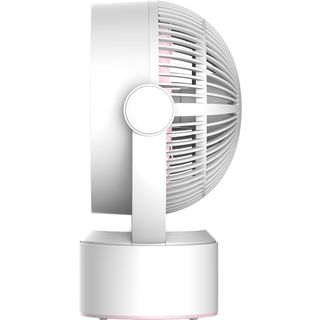 BENKA พัดลมตั้งโต๊ะชาร์จไฟแบบพกพา ขนาด 9 นิ้ว รุ่น KN-L2829 สีชมพู