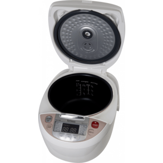 MIDEA หม้อหุงข้าวดิจิตอล ขนาด 1.0 ลิตร รุ่น FRC1012F สีชมพู-ขาว