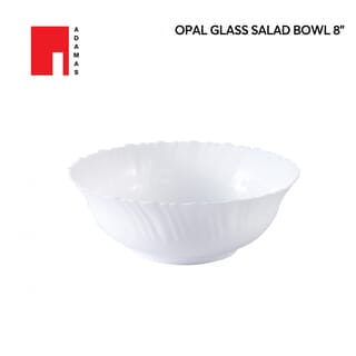 ADAMAS ถ้วยโอปอล 8” LIGHT800 สีขาว