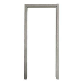 WELLINGTAN วงกบประตูWPC พร้อมซับ รุ่นTCF100A ขนาด 80x200ซม. สีโอ๊คเทา