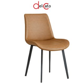 DELICATO เก้าอี้รับประทานอาหาร รุ่น Suwari-02 ขนาด 51x58x83 ซม. สีน้ำตาล