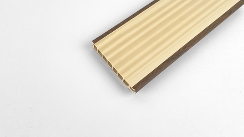 GREAT WOOD ไม้บัวพื้น PVCJF209 80x14x2900มม. สีทีค