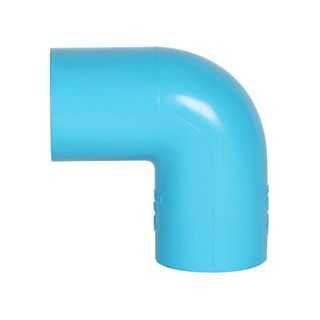 VAVO ข้องอ 90  หนา 1/2 (18) สีฟ้า