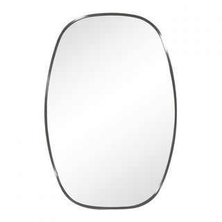 Nice ชุดกระจกอะลูมิเนียม รุ่น ไวโอเล็ต-แบล็ค ขนาด 50x75 ซม. สีดำ