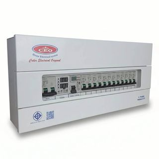 CEO เครื่องตัดไฟฟ้าอัตโนมัติ 12 ช่อง 63A รุ่นป้องกันไฟเกิน-ตก