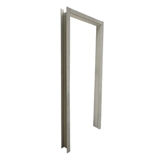 WELLINGTAN วงกบประตูWPC พร้อมซับ รุ่นTCF100A ขนาด 80x200ซม. สีโอ๊คเทา