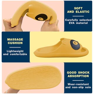 PRIMO รองเท้าแตะ EVA A34 No.38-39 สีเหลือง