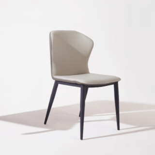 (1/2)PULITO เก้าอี้รับประทานอาหาร รุ่น LAMEE-01 ขนาด 42x43x83 ซม. สีเทาอ่อน