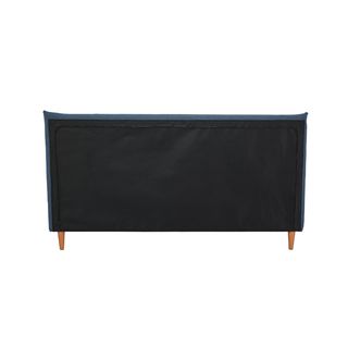 TRUFFLE เตียงนอนหัวเบาะ รุ่น VANNES-CB ขนาด 180x200 ซม. (6ฟุต) สีน้ำเงินโคบอลต์