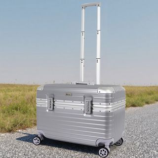 WETZLARS กระเป๋าเดินทาง ขนาด 20 นิ้ว รุ่น Nicolas-02 ขนาด 29x39x53.50 ซม. สีเงินนิบัส