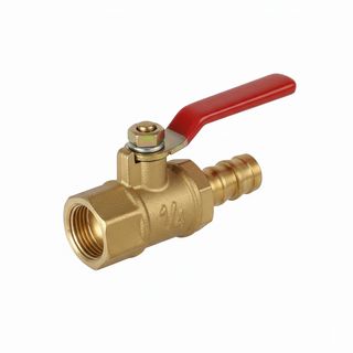 EUROX บอลวาล์ว 2หุน(ปลา+เมีย)ทองเหลือง