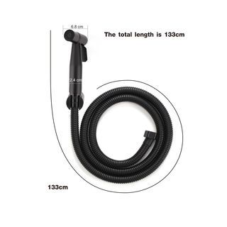 Verno ชุดสายฉีดชำระ รุ่น 6BLX001-3P ขนาด 6.8x133x2.4 ซม. สีดำ