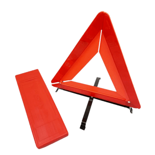 Protx ป้ายสามเหลี่ยมจราจร สะท้อนแสง รุ่น DTWT01 ขนาด 43 cm Pro-tx สีส้ม