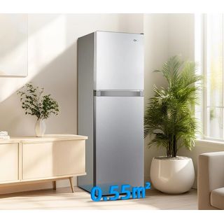 CHiQ ตู้เย็น 2 ประตู ขนาด 7.1 คิว รุ่น CTM200NS สีเทา