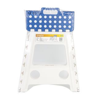 GOME เก้าอี้พลาสติกพับได้ รุ่น Jivin ขนาด 28.5x21.5x39 ซม. สีขาว