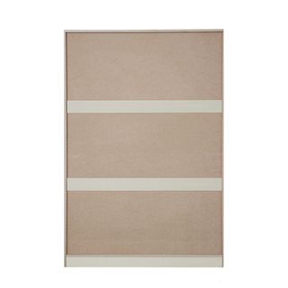 DELICATO ตู้เสื้อผ้า 4 ฟุต 2 บานประตู รุ่นอแมนด้า ขนาด 119x54x179 ซม.สีบีช