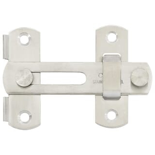 COLT LITE กลอนสับสแตนเลส รุ่น 370 ขนาด 4 นิ้ว สีสแตนเลส (แพ็ค 1)