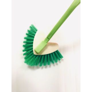 ANCHOR แปรงขัดพื้นและผนังด้ามสั้น รุ่น ซุปเปอร์ฮาร์ท สีเขียว