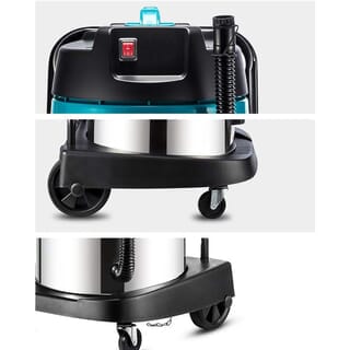 INOVAC เครื่องดูดฝุ่นดูดน้ำพร้อมที่จับ 1600  วัตต์ ขนาด 60 ลิตร    รุ่น WL098-60L  สีฟ้า