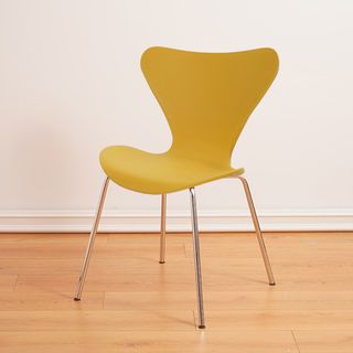 PULITO เก้าอี้พลาสติก รุ่น CURVEY-02 ขนาด 50x52x81 ซม. สีเหลือง