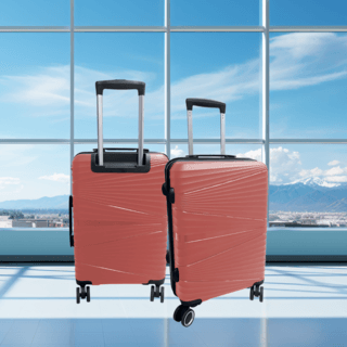 WETZLARS กระเป๋าเดินทาง 20 นิ้ว รุ่น Cheryl-R20 ขนาด38x21.5x56 สีโรสโกลด์