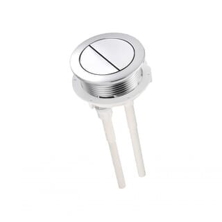 Verno ชุดปุ่มกดชำระทรงกลม 2 ระบบ รุ่น PQS-C4821HS  ขนาด 48 มม. 