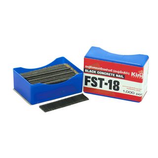 KING ตะปูปืนลมขาเดี่ยวยิงคอนกรีต 18mm. รุ่น FST 18 1000นัด
