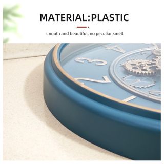 COZY นาฬิกาแขวนผนัง  รุ่น JULIUS  ขนาด 40.5x40.5x7 ซม.  สีน้ำเงิน