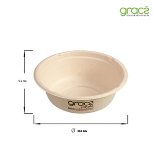 GRACZ เกรซ ซิมเปิล ชาม 500 มล. แพ็ค 5 ชิ้น