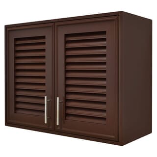 WT ตู้ลอยคู่  GB  210 สีน้ำตาล