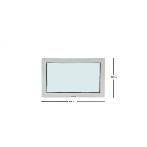 WELLINGTAN หน้าต่างไวนิล ช่องแสง FWG0604 60x40ซม. สีขาว