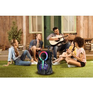 INOVA ชุดลำโพงอเนกประสงค์ขนาด 8 นิ้ว รุ่น JMYX004 สีดำ