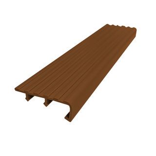 MAC จมูกบันได PVC หน้ากว้าง 45 มม. ยาว 2 เมตร รุ่น YS-45-DB-H สีน้ำตาลเข้ม