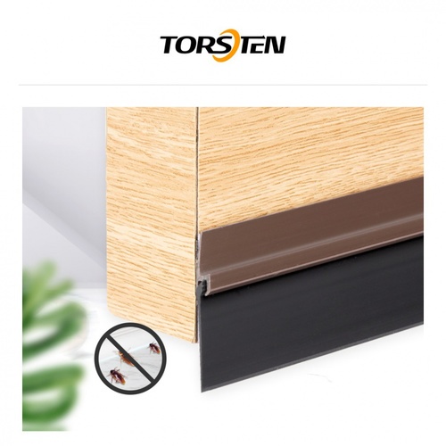 TORSTEN เส้นกันแมลงพีวีซี แถบยาง รุ่น  KZT052-BN 100ซม. สีน้ำตาล