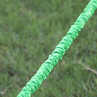 Tree’O Plus ชุดสายยางยืดหดพร้อมปืนฉีดน้ำปรับหัวได้8รูปแบบ รุ่นDYWGH5115 ขนาด5/16” ยาว15เมตร สีเขียวเทา