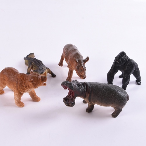 TOYS ชุดโมเดลสัตว์ป่า 8ชิ้น#Q203-7 ขนาด (35x23x5 ซม.) คละสี