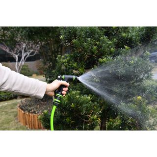 Tree O ปืนฉีดน้ำแบบปรับ2รูปแบบ รุ่นGLB-8207-0 สีเขียวดำ