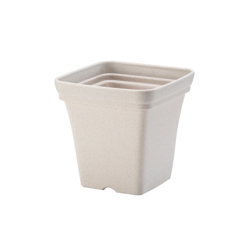 Tree’ O กระถางต้นไม้ รุ่น PY-2022WT ขนาด 25 x 25 x 24 ซม. (10นิ้ว) สีขาว