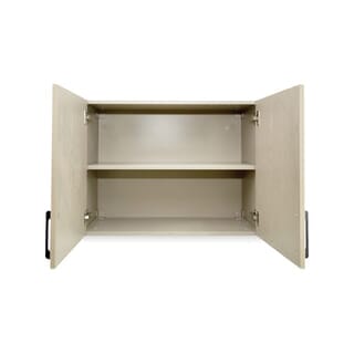 CLOSE  ตู้แขวนคู่  uPVC  LIMA ขนาด 80x60x32 ซม.  Vacuum สีเบจ