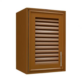 WT ตู้ลอยเดี่ยว  GB  204 สีสัก