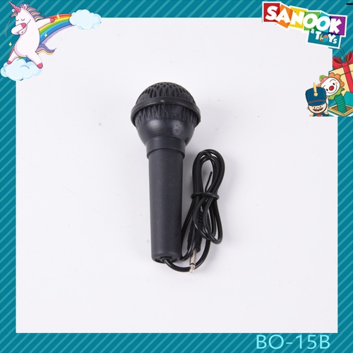 TOYS ของเล่นเปียโนคีย์บอร์ดไฟฟ้าพร้อมไมโครโฟน#BO-15B ขนาด 46x22x5 ซม.สีดำ