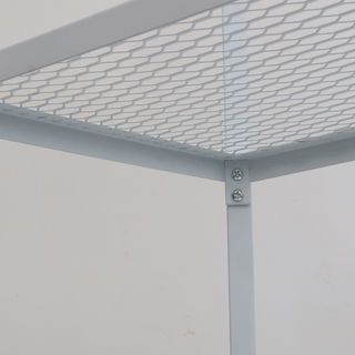 DELICATO ชั้นวางของเหล็ก 3 ชั้น รุ่น EVA3 ขนาด 60x30x80 ซม. สีขาว