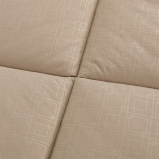 TRUFFLE ชุดเครื่องนอนพร้อมผ้านวม 4 ชิ้น รุ่น Kina-01 ขนาด 3.5ฟุต สีกากี