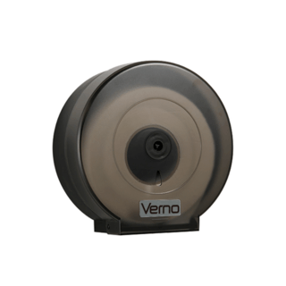 Verno กล่องกระดาษทิชชู่ ม้วนใหญ่ รุ่น 609E ขนาด 26.8x27x12 ซม. สีดำ